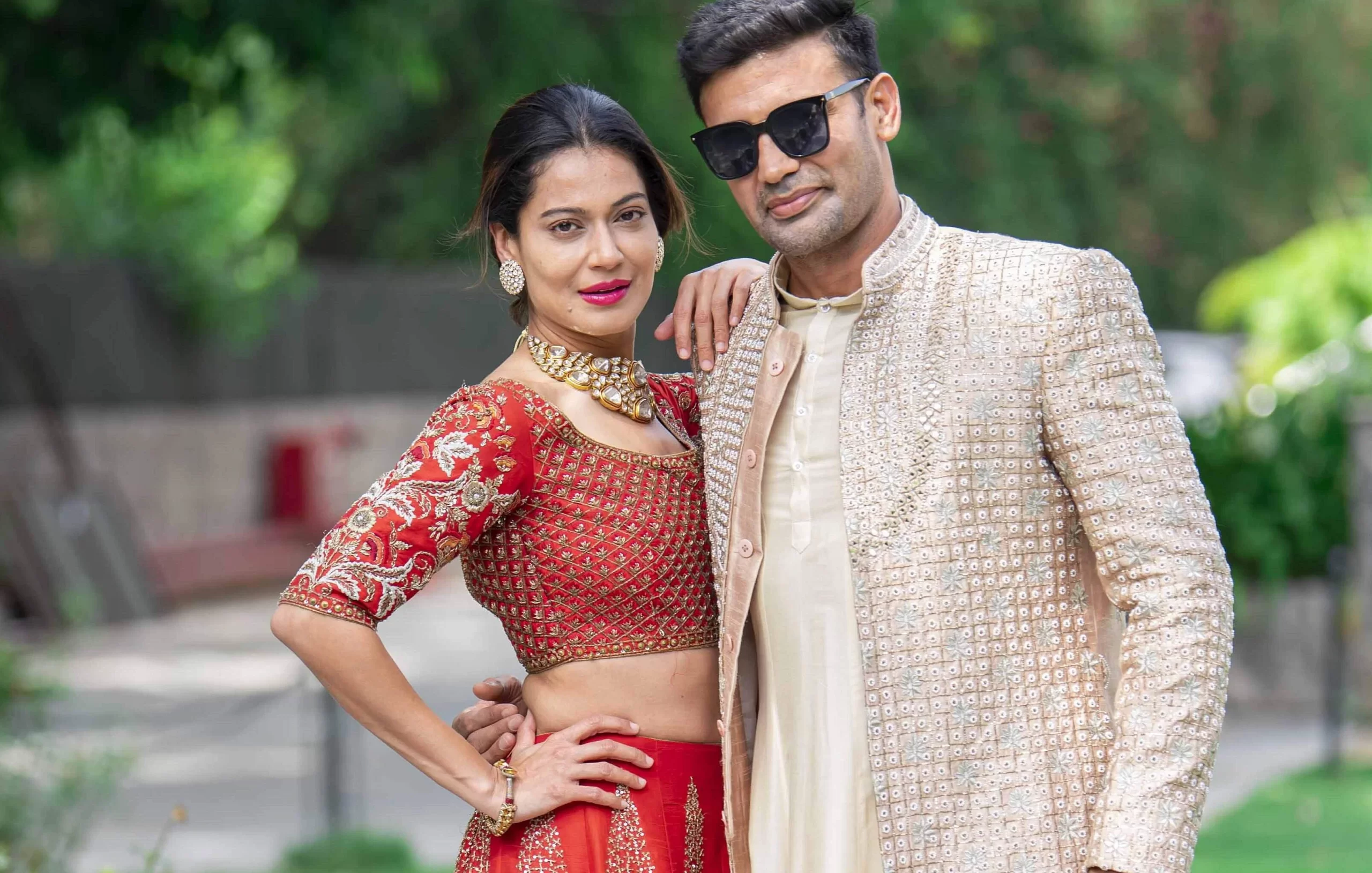 Payal Rohatgi and Sangram Singh make first public appearance in Mumbai post wedding. See pics