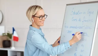 Female French Teacher